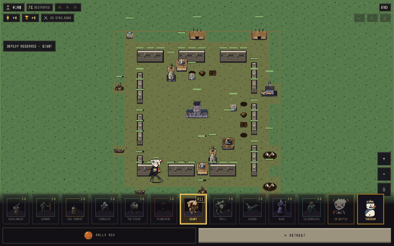 A raid in progress